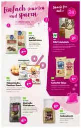 Gazetka promocyjna Denns Biomarkt - Prospekte - Gazetka - ważna od 28.02 do 28.02.2023 - strona 9 - produkty: alpenmilch, Cashew, chips, dennree, feinschmecker, früchte, geback, gewürz, hülsenfrüchte, kaffee, kartoffel, Kürbis, kürbiskerne, mac, milch, müsli, nuss, salat, salate, salz, schoko, schokolade, schokoladen, senf, snack, snacks, Spezi, suppe, suppen, Ti, tisch