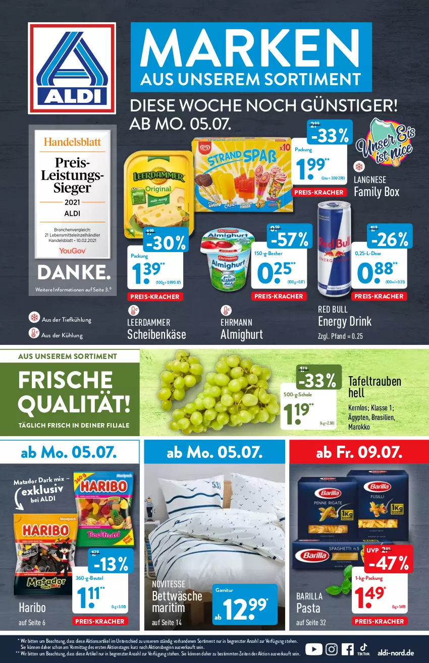 Aktueller Prospekt Aldi Nord - Aldi-Aktuell - von 05.07 bis 10.07.2021 - strona 1