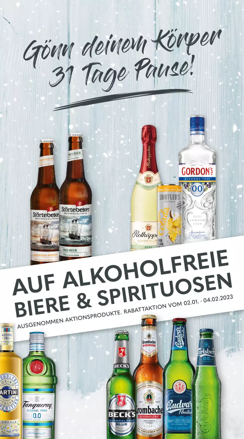 Aktueller Prospekt Getraenkeland - von 27.12.2022 bis 07.01.2023 - strona 7 - produkty: alkohol, bier, eis, rel, Spezi, Ti