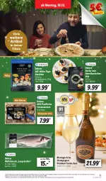 Gazetka promocyjna Lidl - Aktionsprospekt - Gazetka - ważna od 23.12 do 23.12.2023 - strona 15 - produkty: angebot, aust, Austern, berliner, brut, champagne, champagner, coupon, cuvée, eis, fisch, fische, garnelen, messer, reis, Ti, wein, wolfsbarsch, ZTE