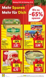 Gazetka promocyjna Lidl - Aktionsprospekt - Gazetka - ważna od 23.12 do 23.12.2023 - strona 2 - produkty: aktionspreis, backfisch, butter, coppenrath, cremissimo, eis, filegro, fisch, fischstäbchen, gin, iglo, irische butter, kerrygold, langnese, langnese cremissimo, ndk, Ofen, ofen-backfisch, preisvorteil, reis, Schal, Schale, sim, Süßrahmbutter, Ti, torte, ZTE