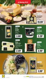 Gazetka promocyjna Lidl - Aktionsprospekt - Gazetka - ważna od 23.12 do 23.12.2023 - strona 20 - produkty: brie, Burrata, cheddar, frischkäse, frischkäsezubereitung, Käse, latte, milch, ndk, Schal, Schale, Tête de Moine, Ti