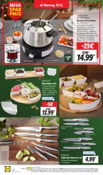 Gazetka promocyjna Lidl - Aktionsprospekt - Gazetka - ważna od 23.12 do 23.12.2023 - strona 26 - produkty: angebot, bambus, dell, dip, Dipschale, edelstahl, eis, elle, ernesto, fleisch, Fondue, gabel, Käse, messer, mikrowelle, Mode, ndk, reis, sandwich, Schal, Schale, Serviertablett, silvercrest, Spritzschutz, spülmaschinen, tablet, tablett, thermostat, Ti, topf, usb, ZTE