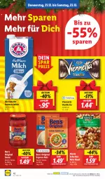 Gazetka promocyjna Lidl - Aktionsprospekt - Gazetka - ważna od 23.12 do 23.12.2023 - strona 46 - produkty: aktionspreis, alesto, bärenmarke, Ben’s Original, eis, elle, gin, haltbare milch, milch, ndk, reis, sauce, Schal, Schale, teller, Ti, vanille, viennetta, ZTE