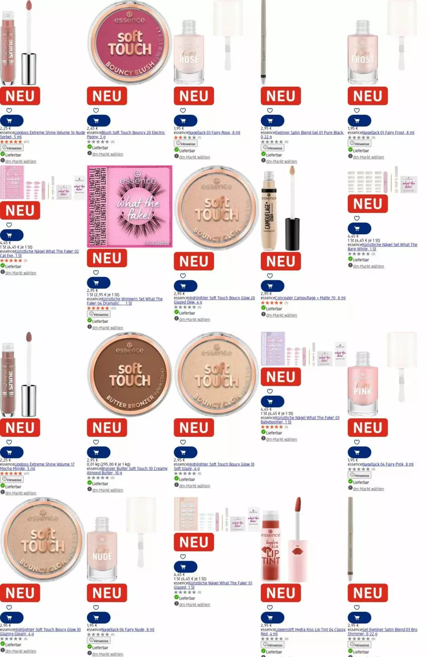 Aktueller Prospekt Dm Drogerie - Prospekte - von 08.09 bis 17.09.2025 - strona 15 - produkty: butter, eis, Eyeliner, fairy, lack, Lipgloss, Lippenstift, Nagellack, Sorbet, Ti