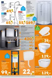 Gazetka promocyjna - Gazetka - ważna od 26.04 do 26.04.2025 - strona 15 - produkty: ACC, accessoires, armatur, armaturen, auto, Bad, Badmöbel, Bau, beleuchtung, brause, dusche, Elektro, elle, möbel, passend für alle, Reinigung, Ria, Schrank, spiegel, spiegelschrank, spülung, teller, Ti, tisch, unterschrank, Wand-Tiefspül-WC, Wandschrank, Wanne, waschtisch, waschtischarmatur, wc-sitz