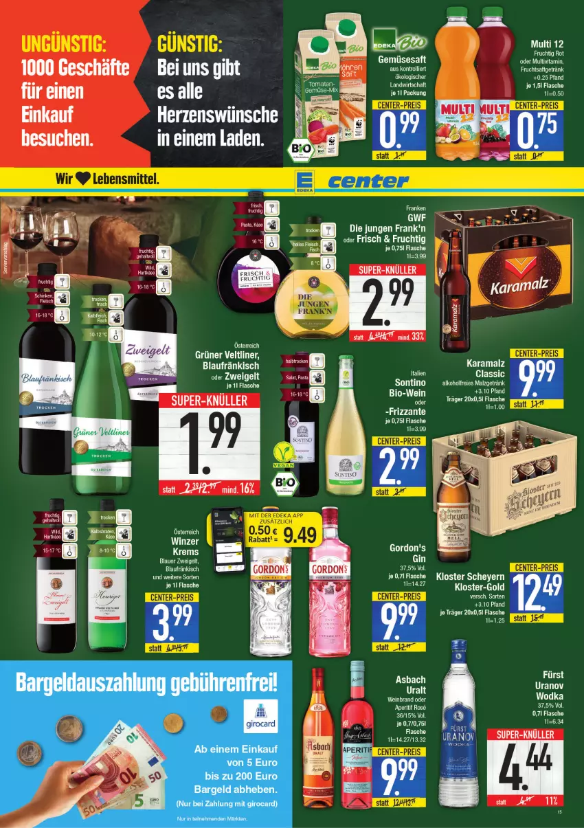 Aktueller Prospekt E Center - Angebote der Woche - von 03.01 bis 08.01.2022 - strona 15 - produkty: Ti, wodka