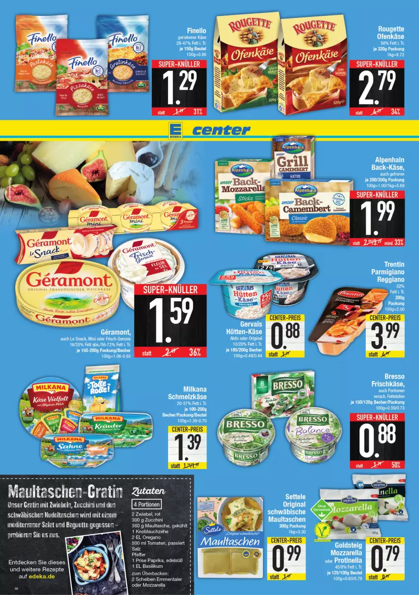 Aktueller Prospekt E Center - Angebote der Woche - von 03.01 bis 08.01.2022 - strona 6 - produkty: baguette, bier, Biere, maultaschen, nudel, salat, Tasche, taschen, Ti, zucchini