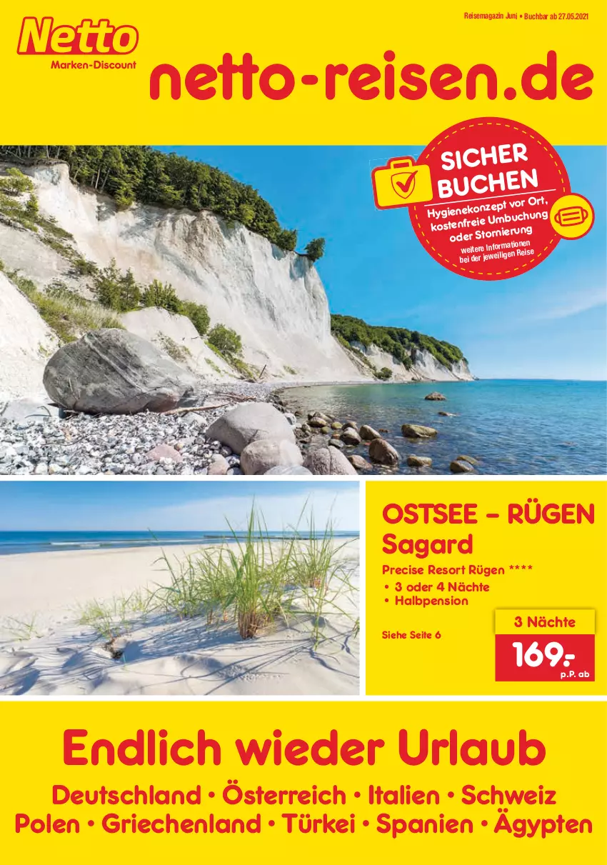 Aktueller Prospekt Netto Marken-Discount - von 01.06 bis 30.06.2021 - strona 1