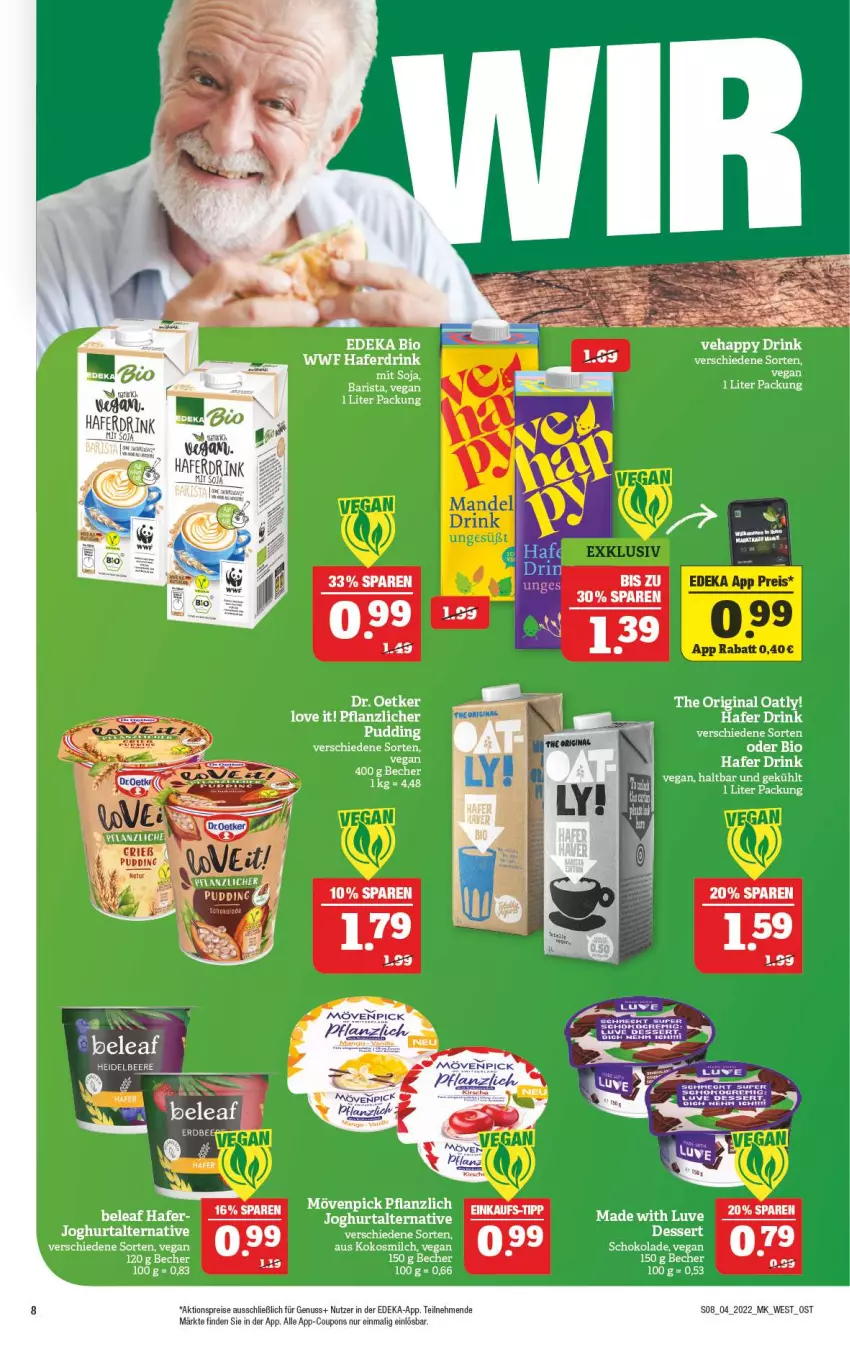 Aktueller Prospekt Marktkauf - Prospekt - von 23.01 bis 29.01.2022 - strona 12 - produkty: aktionspreis, beere, bio, coupon, coupons, deka, drink, eis, gin, hafer, heidelbeere, joghur, joghurt, kokos, kokosmilch, LG, milch, nuss, reis, schoko, schokolade, Ti