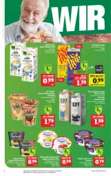 Gazetka promocyjna Marktkauf - Prospekt - Gazetka - ważna od 29.01 do 29.01.2022 - strona 12 - produkty: aktionspreis, beere, bio, coupon, coupons, deka, drink, eis, gin, hafer, heidelbeere, joghur, joghurt, kokos, kokosmilch, LG, milch, nuss, reis, schoko, schokolade, Ti