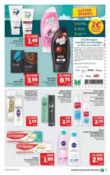 Gazetka promocyjna Marktkauf - Prospekt - Gazetka - ważna od 29.01 do 29.01.2022 - strona 33 - produkty: axe, colgate, colgate total, coupon, coupons, creme, dove, flasche, Gesichtswasser, gin, haarspray, LG, Make-up, milch, nivea, pantene, pantene pro-v, Pflegespülung, pro-v, Reinigung, Reinigungsmilch, rexona, roll-on, Roller, schaumfestiger, schwarzkop, schwarzkopf, shampoo, sofort-rabatt, sofortrabatt, spülung, Taft, Ti, wasser, zahncreme