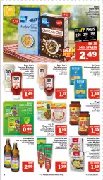 Gazetka promocyjna Marktkauf - Prospekt - Gazetka - ważna od 05.08 do 05.08.2023 - strona 18 - produkty: apfel, backmischung, bio, brownie, brownies, De Cecco, dip, ecco, eis, feinkost, flasche, hafer, haferfleks, italienische pasta, ketchup, kölln, kräuter, kuchen, mandarine, mandarinen, mayonnaise, Muffin, muffins, müsli, ndk, pasta, rapsöl, reines rapsöl, reis, reis-fit, sauce, schmand, tomate, tomaten, tomaten ketchup, tomatenmark, vita, Yo, ZTE