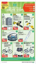 Gazetka promocyjna Marktkauf - Prospekt - Gazetka - ważna od 05.08 do 05.08.2023 - strona 25 - produkty: akku, angebot, angebote, Anhänger, Bau, bosch, bürste, bürsten, E-Bike, eis, Fahrrad, Kette, koffer, nexus, pool, rasen, rasenmäher, rasentrimmer, reis, rum, säge, Schal, shimano, staubsauger, Ti, uhr, wasser