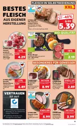 Gazetka promocyjna Kaufland - Prospekt - Gazetka - ważna od 03.01 do 03.01.2024 - strona 31 - produkty: angebot, angebote, besteck, bio, braten, burger, burgunder, eis, elle, fleisch, fleisch in selbstbedienung, geschirr, gewürz, gulasch, ilag, jungbullen, kasseler, küche, Küchen, lachs, lamm, pfanne, pfannen, pfeffer, purland, rind, rinder, rotwein, schnitten, schwein, schwein und rind, schweine, schweinenacken, steak, teller, Ti, wein, weine