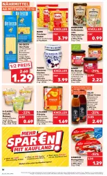 Gazetka promocyjna Kaufland - Prospekt - Gazetka - ważna od 03.01 do 03.01.2024 - strona 38 - produkty: Amarenakirschen, angebot, angebote, Becher, beutel, bio, creme, De Cecco, discount, ecco, eier, eiernudeln, eintopf, eis, elle, erbsen, erdnuss, essig, filet, filets, frucht, früchte, hartweizen, hawesta, hering, Herings, heringsfilets, himbeer, kartoffel, Käse, kichererbsen, kirsch, kirsche, kirschen, mango, mangos, mehl, mondamin, nudel, nudeln, nuss, pasta, pfirsich, pfirsiche, reis, ring, saft, sauce, saucen, sirup, Soße, Ti, topf, trauben, wein, weine, würzsauce, ZTE, zucker