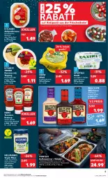 Gazetka promocyjna Kaufland - Prospekt - Gazetka - ważna od 03.01 do 03.01.2024 - strona 5 - produkty: allioli, angebot, angebote, antipasti, apostels, asti, aufstrich, bbq-sauce, Becher, Behälter, bio, chovi, creme, decke, Deckel, edelstahl, eis, grill, gurke, gurken, heinz, Hellmann's, honig, Honig-Senf, HP, hummus, joghur, joghurt, ketchup, kirsch, knoblauch, Knoblauchcreme, mac, omega, paprika, pesto, reis, salat, salate, sauce, Schal, Schale, senf, thermostat, Ti, tomate, tomaten, tomatenketchup, veggie, Yo, zaziki