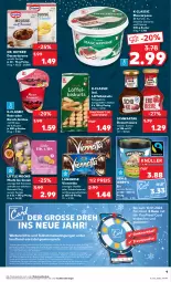 Gazetka promocyjna Kaufland - Prospekt - Gazetka - ważna od 03.01 do 03.01.2024 - strona 9 - produkty: angebot, angebote, auer, auto, Becher, coupon, coupons, creme, dessert, desserts, dessertsauce, die kaufland, Dr. Oetker, eis, eiscreme, frucht, gewinnspiel, grütze, gutschein, kerze, kirsch, langnese, LG, Löffel, Löffelbiskuits, mascarpone, mehl, Mochi, reis, rwe, sauce, schoko, schokolade, schokoladen, Schwartau, Spiele, Sushi, Tasche, taschen, Tchibo, telefon, Ti, tomate, tomaten, vanille, viennetta