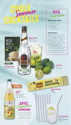 Gazetka promocyjna Combi - Prospekte - Gazetka - ważna od 20.07 do 20.07.2024 - strona 4 - produkty: alkohol, apfel, apfelsaft, bio, braun, bürste, cachaça, caipirinha, crushed ice, flasche, frucht, limette, limetten, Löffel, Mett, metten, Reinigung, reinigungsbürste, Ria, rohrzucker, saft, säfte, tee, Ti, Trinkhalme, zucker