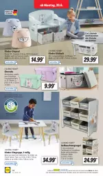 Gazetka promocyjna Lidl - Aktionsprospekt - Gazetka - ważna od 25.06 do 25.06.2022 - strona 14 - produkty: Bank, Holz, Kinder, Laufen, ndk, regal, rückenlehne, Schal, Schale, sitzbank, Sitztruhe, Spieltisch, Stühl, Ti, tisch