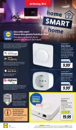 Gazetka promocyjna Lidl - Aktionsprospekt - Gazetka - ważna od 25.06 do 25.06.2022 - strona 18 - produkty: Apple, batterie, beleuchtung, Elektro, elektrogeräte, elle, erde, gefu, google play, ndk, Omep, Schal, Schale, silvercrest, teller, Ti, tisch, wandhalterung