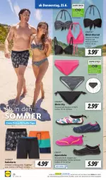 Gazetka promocyjna Lidl - Aktionsprospekt - Gazetka - ważna od 25.06 do 25.06.2022 - strona 28 - produkty: aqua, Bad, badeshorts, bikini, bügel, crivit, eis, esmara, hose, livergy, ndk, reis, Schal, Schale, schuhe, shorts, slip, Ti