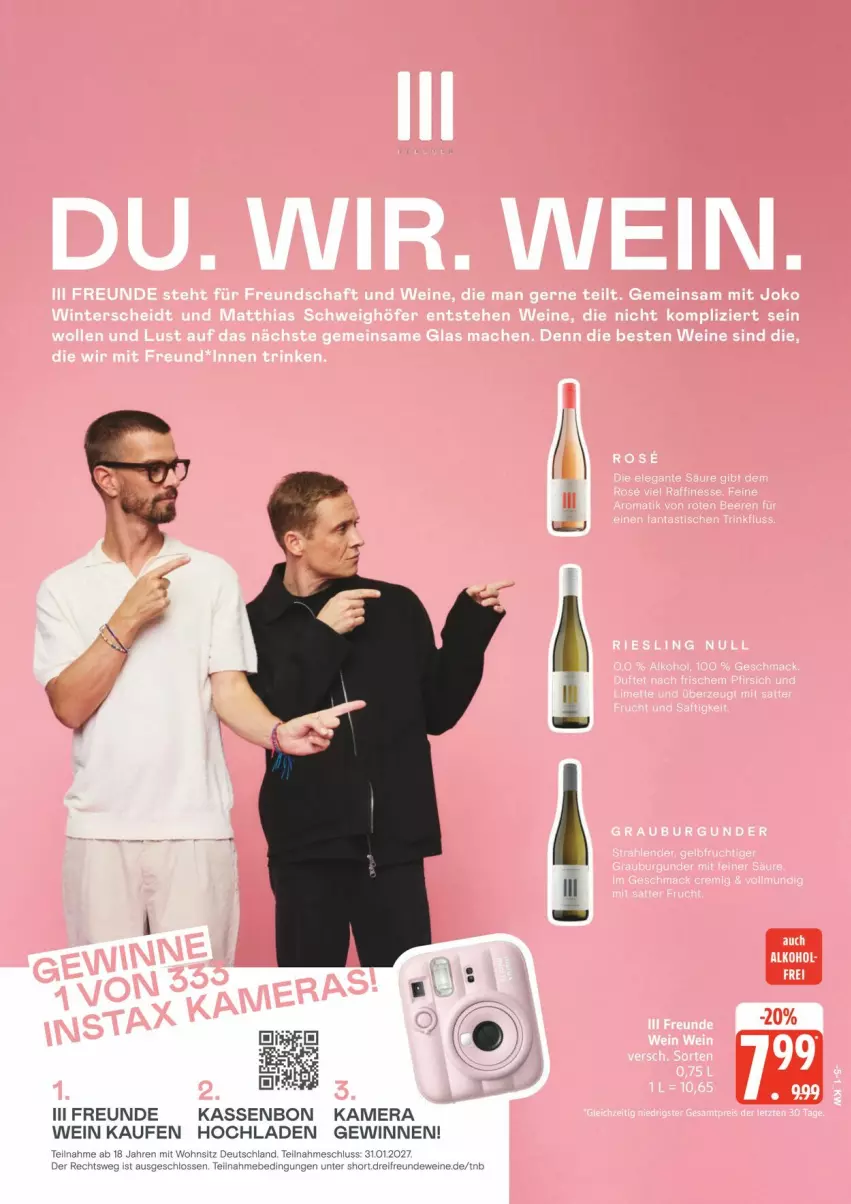 Aktueller Prospekt Edeka - Prospekte - von 19.10 bis 24.10.2026 - strona 17 - produkty: alkohol, beere, beeren, burgunder, finesse, frucht, grauburgunder, mac, riesling, Ti, wein, weine, wolle