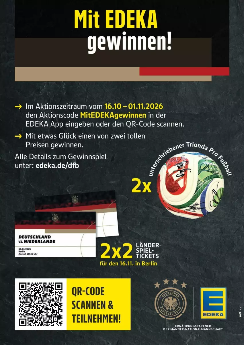 Aktueller Prospekt Edeka - Prospekte - von 19.10 bis 24.10.2026 - strona 23 - produkty: deka, gewinnspiel, Ti