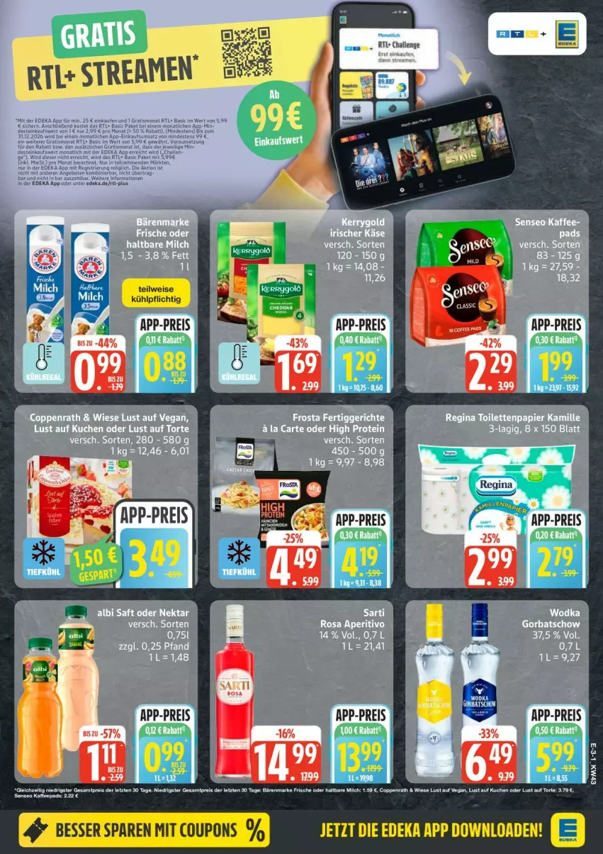 Aktueller Prospekt Edeka - Prospekte - von 19.10 bis 24.10.2026 - strona 3 - produkty: Cap, coupon, coupons, eis, reis, tee, Ti