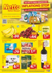 Gazetka promocyjna Netto Marken-Discount - Filial-Angebote - Gazetka - ważna od 16.07 do 16.07.2022 - strona 1 - produkty: angebot, banane, bananen, berliner, berliner kindl, bestpreis, bohne, deutschlandcard, doppio passo, eis, flammkuchen, fleisch, früchte, grill, grillo, jacobs, jacobs krönung, Jubiläums, kaffee, Käse, kirsch, kirsche, kirschen, kuchen, lamm, leerdammer, ndk, Ofen, passo, pils, pilsener, pizza, primitivo, reis, ritter, ritter sport, rosato, rotwein, Sport, steinofen, steinofen pizza, Ti, versandkostenfrei, wagner, wein, ZTE
