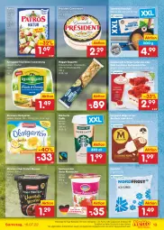 Gazetka promocyjna Netto Marken-Discount - Filial-Angebote - Gazetka - ważna od 16.07 do 16.07.2022 - strona 13 - produkty: angebot, baguette, bestpreis, butter, caffe, camembert, coppenrath, ehrmann, eis, eiswürfel, frischkäse, Garten, Käse, kerrygold, knoblauch, kräuter, kräuterbutter, kuchen, Kuchenschnitte, langnese, magnum, meggle, milch, mousse, obst, obstgarten, patros, reis, Ria, rwe, sac, schnitten, schnitzel, schwein, schweine, starbucks, Ti, wein, weine, wiener, würfel, ZTE