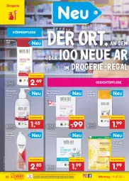 Gazetka promocyjna Netto Marken-Discount - Filial-Angebote - Gazetka - ważna od 16.07 do 16.07.2022 - strona 22 - produkty: auer, bio, body, bodylotion, dauertiefpreis, deo, deospray, eis, flüssigseife, garnier, Gesichtsmaske, gesichtspflege, hyaluron, körperpflege, Lotion, Make-up, Maske, ndk, Q10, regal, reis, rexona, Seife, Ti, tiefpreis, tuc, tuchmaske, versandkostenfrei, vita, Vitamin C, Wild