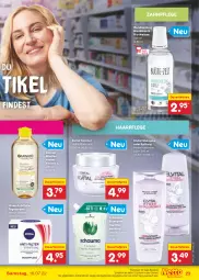 Gazetka promocyjna Netto Marken-Discount - Filial-Angebote - Gazetka - ważna od 16.07 do 16.07.2022 - strona 23 - produkty: angebot, auer, bestpreis, bio, creme, dauertiefpreis, eis, elle, elvital, garnier, haarpflege, hyaluron, minze, mizellen, mundspülung, nivea, reis, schauma, schauma shampoo, shampoo, shampoo oder spülung, spülung, tagescreme, Ti, tiefpreis, vita, Vitamin C, wasser, ZTE