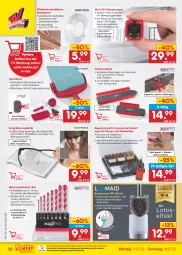 Gazetka promocyjna Netto Marken-Discount - Filial-Angebote - Gazetka - ważna od 16.07 do 16.07.2022 - strona 28 - produkty: Bau, Beba, Bohrer-Set, Brille, bürste, dell, deo, eis, elle, gsw, kamera, laminat, mac, mikrofaser, Mode, ndk, Reinigung, reis, Ria, rwe, speicherkarte, Tapete, Tapeten, Ti, tisch, usb, wandhalterung, WC-Bürste, weck