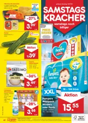 Gazetka promocyjna Netto Marken-Discount - Filial-Angebote - Gazetka - ważna od 16.07 do 16.07.2022 - strona 40 - produkty: Alwa, angebot, angebote, asti, auer, bestpreis, discount, eis, flasche, glasflasche, gurke, gurken, Holz, joghur, joghurt, kaffee, kaffee-kapseln, kracher, lichtenauer, marinade, marken-discount, mineralwasser, Mineralwasser Medium, minutensteaks, ndk, pampers, Pants, paprika, reis, sim, steak, steaks, tassimo, Ti, versandkostenfrei, wasser, windeln, windeln oder pants, ZTE