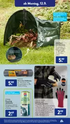 Gazetka promocyjna AldiSud - NÄCHSTE WOCHE - Gazetka - ważna od 17.09 do 17.09.2022 - strona 17 - produkty: alle artikel ohne dekoration, asti, Clin, dekoration, eis, elle, Garten, gin, handschuhe, kleid, Kleidung, Liege, Ria, sac, schuhe, Ti, tisch, tragegriff, ZTE