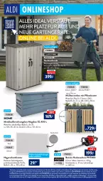 Gazetka promocyjna AldiSud - NÄCHSTE WOCHE - Gazetka - ważna od 17.09 do 17.09.2022 - strona 18 - produkty: aldi, alle artikel ohne dekoration, angebot, angebote, auer, aufbewahrungsbox, Bau, decke, Deckel, dekoration, edelstahl, eis, elle, erde, fenster, Garten, gin, heckenschere, LG, ndk, Pflanzkasten, reis, rwe, Schere, Schrank, Ti, uhr