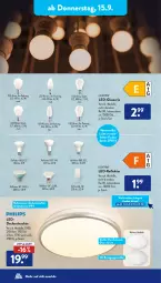 Gazetka promocyjna AldiSud - NÄCHSTE WOCHE - Gazetka - ważna od 17.09 do 17.09.2022 - strona 20 - produkty: aldi, auer, Bad, decke, deckenleuchte, dell, elle, kerze, Lampe, LED-Kerze, Leuchte, messer, Mode, Ti
