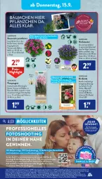 Gazetka promocyjna AldiSud - NÄCHSTE WOCHE - Gazetka - ważna od 17.09 do 17.09.2022 - strona 25 - produkty: aldi, auer, Bau, Bauer, beutel, eis, elle, erde, Garten, gewinnspiel, gutschein, kulturtopf, Leuchte, leuchten, ndk, Rauch, reis, ring, Spezi, Ti, topf, uhr, wasser