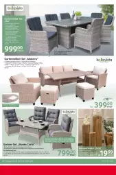 Gazetka promocyjna Selgros - Nonfood - Gazetka - ważna od 12.04 do 12.04.2023 - strona 30 - produkty: arlo, Bau, elle, Garten, gartenmöbel, HP, kissen, latte, möbel, Mode, monte, natur, rückenlehne, sessel, ssd, teller, tender, Ti, tisch, tischplatte