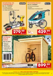 Gazetka promocyjna Netto Marken-Discount - Online-SonderangeboteMobilität - Gazetka - ważna od 31.07 do 31.07.2023 - strona 7 - produkty: angebot, angebote, Anhänger, E-Bike, eis, Fahrrad, Fahrradheckträger, Heckträger, natur, ndk, reis, Ria, Sport, Ti, ZTE
