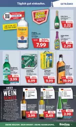 Gazetka promocyjna Combi - Prospekte - Gazetka - ważna od 17.06 do 17.06.2023 - strona 21 - produkty: Bad, Bau, Berger, black label, blended scotch, blended scotch whisky, burgunder, cuvée, dry gin, ecco, eis, erde, finsbury, fisch, flasche, Geflügel, getränk, getränke, gin, grand sud, grauburgunder, grill, johnnie walker, Käse, kräuter, kräuterlikör, lack, likör, london dry, london dry gin, nordbrand, pasta, pfeffer, pfefferminzlikör, reis, robby, salat, schwein, scotch, scotch whisky, sekt, silvaner, spätburgunder, Ti, underberg, usb, Vegeta, wein, weine, whisky, ZTE