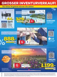 Gazetka promocyjna Berlet - Markt ändern > - Gazetka - ważna od 23.09 do 23.09.2023 - strona 2 - produkty: angebot, angebote, consors finanz, eimer, eis, fernseher, lautsprecher, LG, mastercard, Philips, Ti, wandhalterung