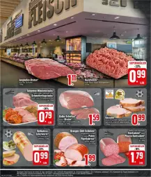 Gazetka promocyjna Edeka - Prospekte - Gazetka - ważna od 29.06 do 29.06.2024 - strona 14 - produkty: eis, elle, fleisch, hackfleisch, mac, minutensteaks, natur, pute, rind, salami, Schal, Schale, schwein, schweine, steak, steaks, Ti, wein, weine, wurst