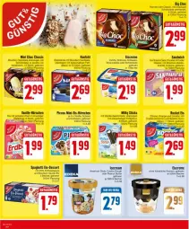 Gazetka promocyjna Edeka - Prospekte - Gazetka - ważna od 29.06 do 29.06.2024 - strona 24 - produkty: ACC, Becher, beere, Big Choc, bourbon, butter, cookie, cookie dough, creme, dessert, eis, eiscreme, erdbeere, hörnchen, kakao, limette, mac, mandel, Mantel, Mett, nuss, orange, peanut butter, Ria, sandwich, sauce, schoko, schokolade, snack, spaghetti, Ti, Tüte, vanille, walnuss, zitrone