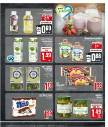 Gazetka promocyjna Edeka - Prospekte - Gazetka - ważna od 29.06 do 29.06.2024 - strona 9 - produkty: almette, alpenfrischkäse, bio, eis, frischkäse, gurke, gurken, Heu, HP, Käse, Mett, milch, monte, Müller, müllermilch, reis, snack, ZTE