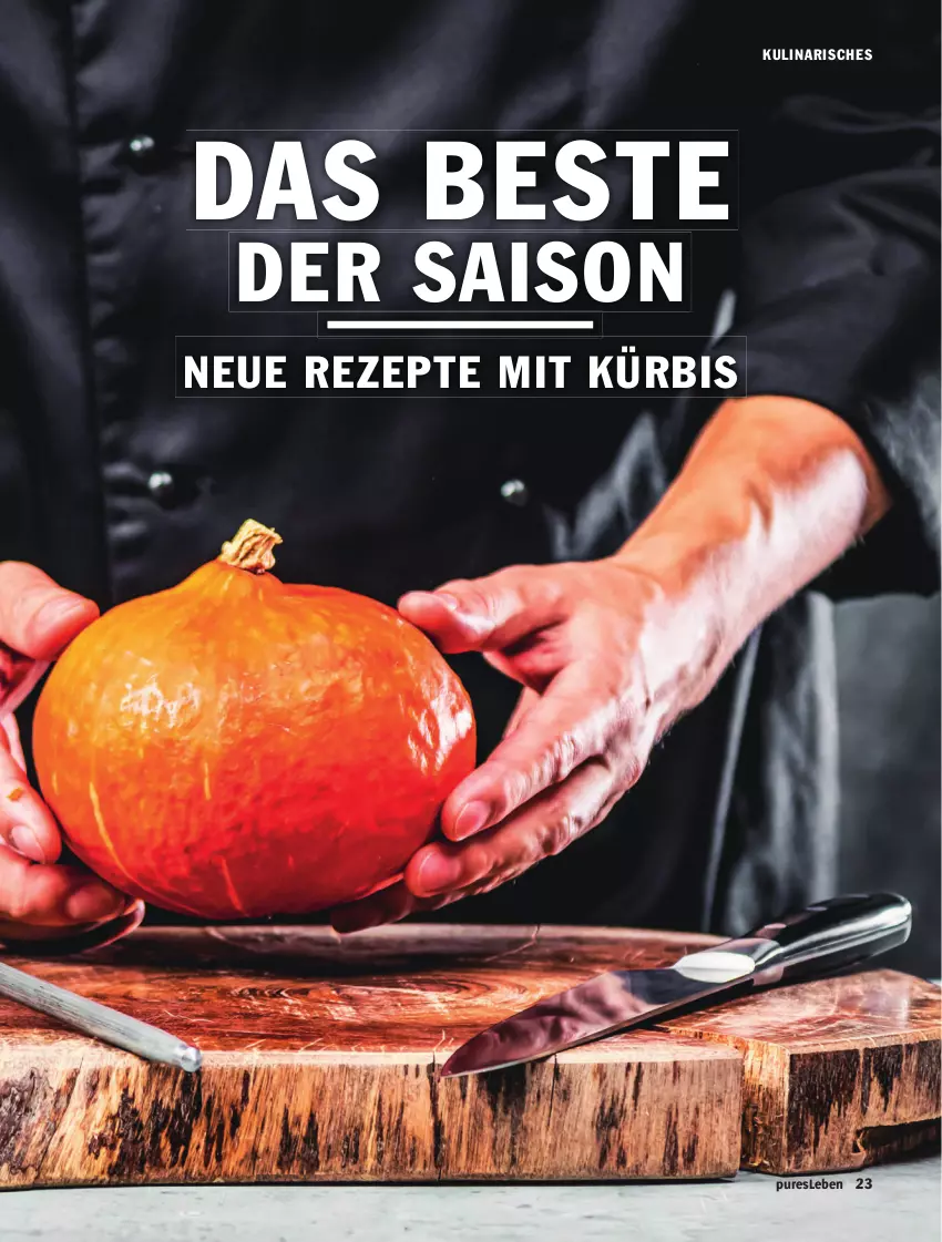 Aktueller Prospekt Hit - Prospekte - von 01.09 bis 31.10.2022 - strona 23 - produkty: Kürbis, rezept, rezepte, Ria