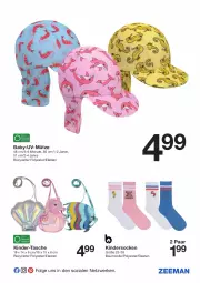 Gazetka promocyjna Zeeman - Prospekte - Gazetka - ważna od 20.05 do 20.05.2022 - strona 3 - produkty: Bau, baumwolle, Kinder, LG, Mütze, socken, Tasche, wolle