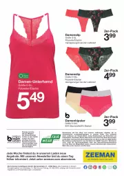 Gazetka promocyjna Zeeman - Prospekte - Gazetka - ważna od 20.05 do 20.05.2022 - strona 9 - produkty: angebot, angebote, batterie, batterien, Bau, baumwolle, bett, Damen-Unterhemd, eis, erde, hemd, Kette, Kinder, LG, reis, rwe, siemens, slip, Ti, Unterhemd, weck, wolle