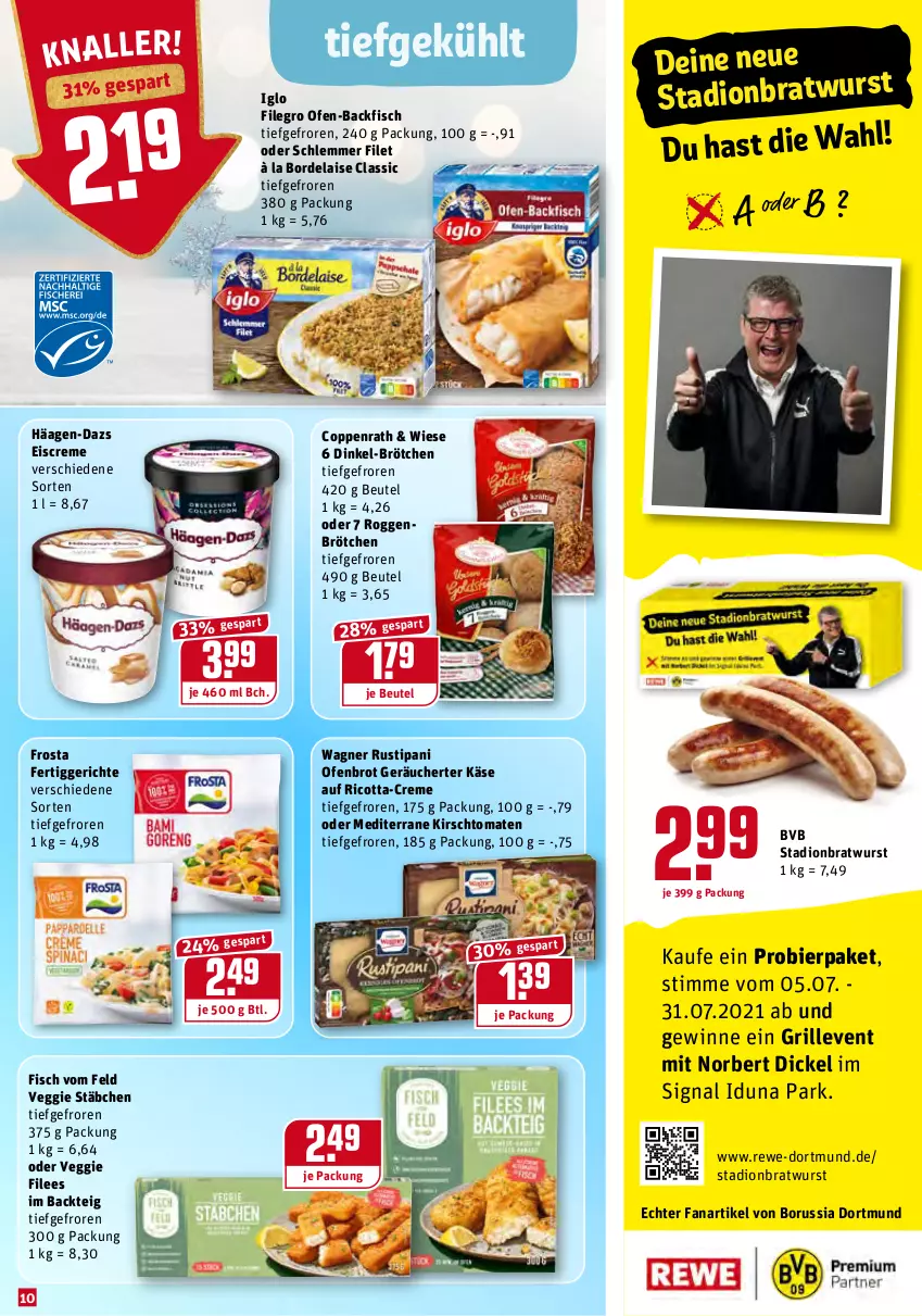 Aktueller Prospekt Rewe - Diese Woche im Angebot! - von 26.07 bis 31.07.2021 - strona 10